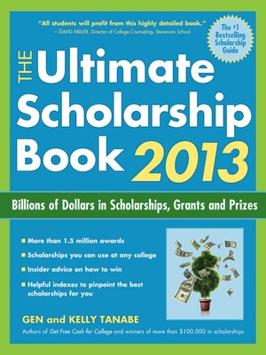 cover image of The Ultimate Scholarship Book 2013